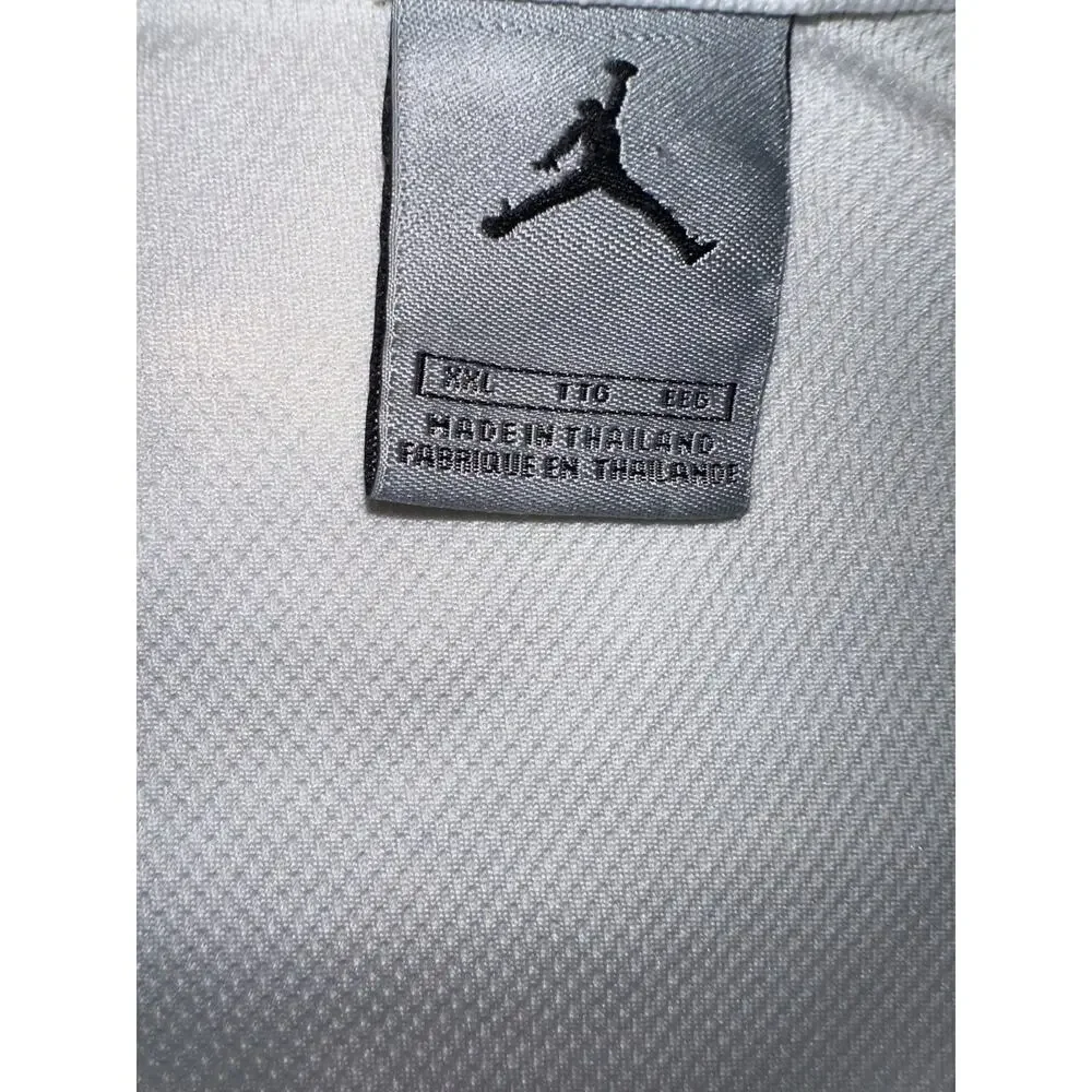 Vintage Jordan Men's Sleeveless Jersey Tank XXL #23 White
